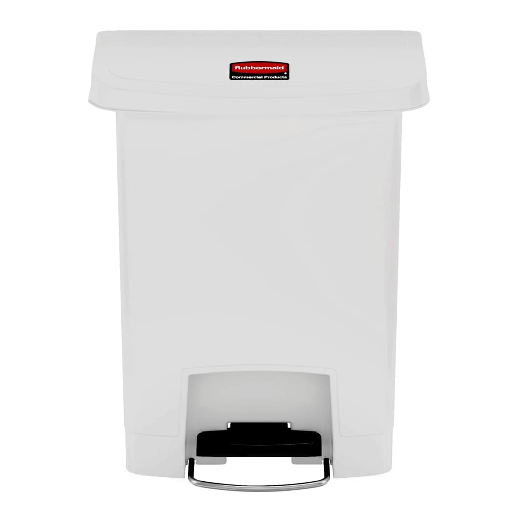 Rubbermaid Step-on Container Slim Jim 30 L White