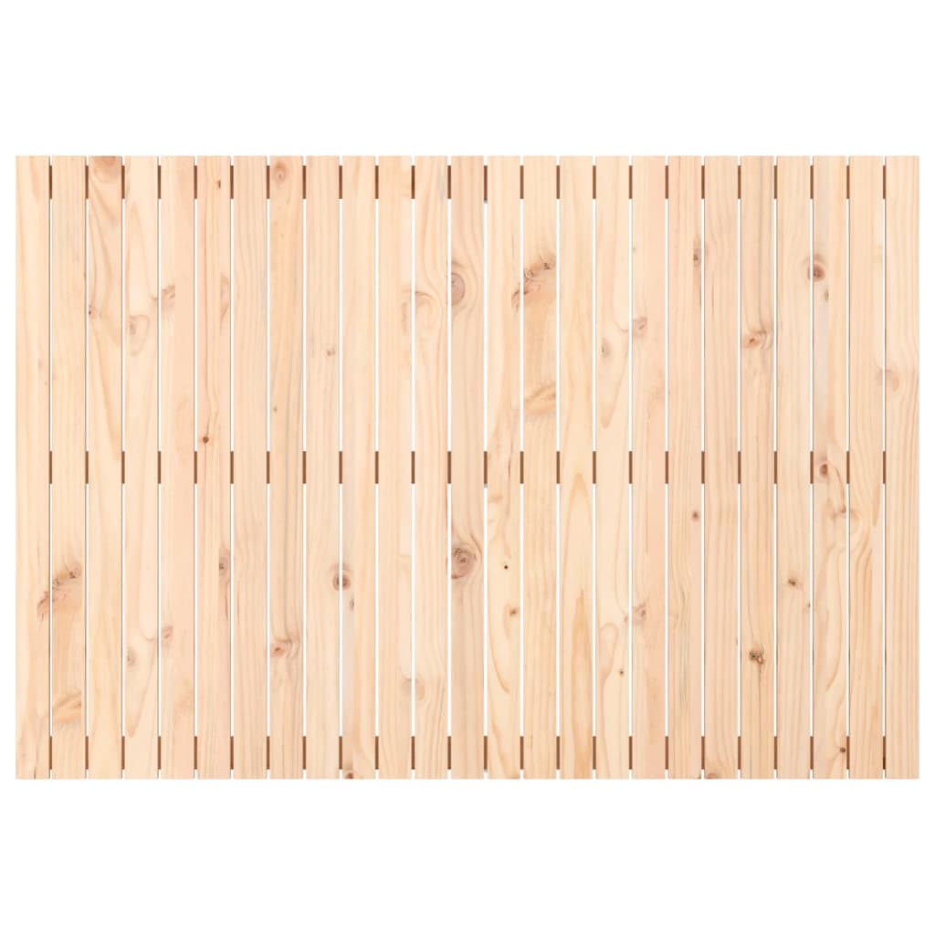 vidaXL Wall Headboard 159.5x3x110 cm Solid Wood Pine