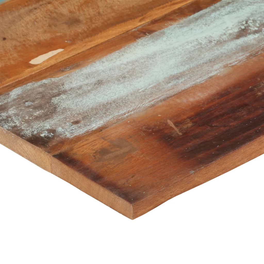 vidaXL Table Top 60x60x(2.5-2.7) cm Solid Wood Reclaimed