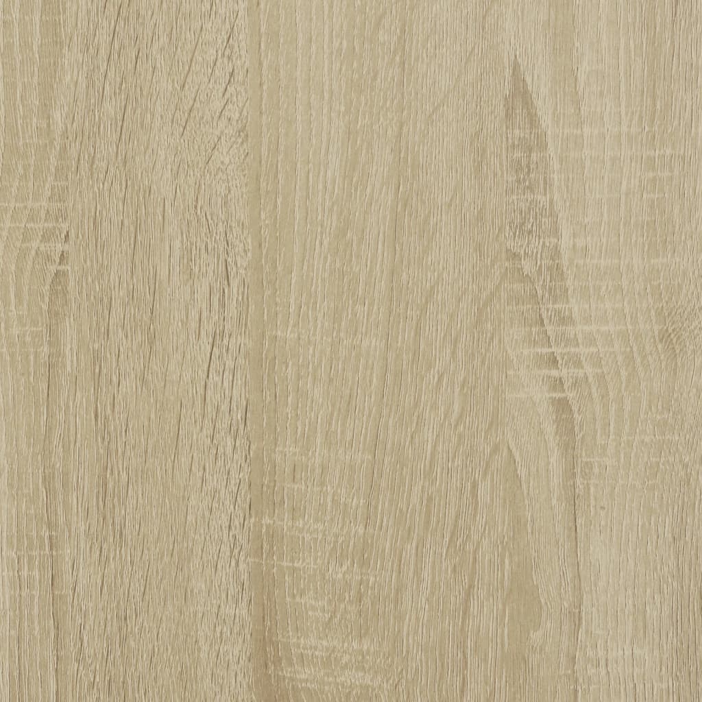 vidaXL 3 Piece Dressing Table Set Sonoma Oak Engineered Wood