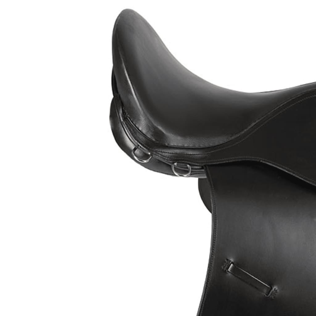 Kerbl Saddle Leather Black 32197