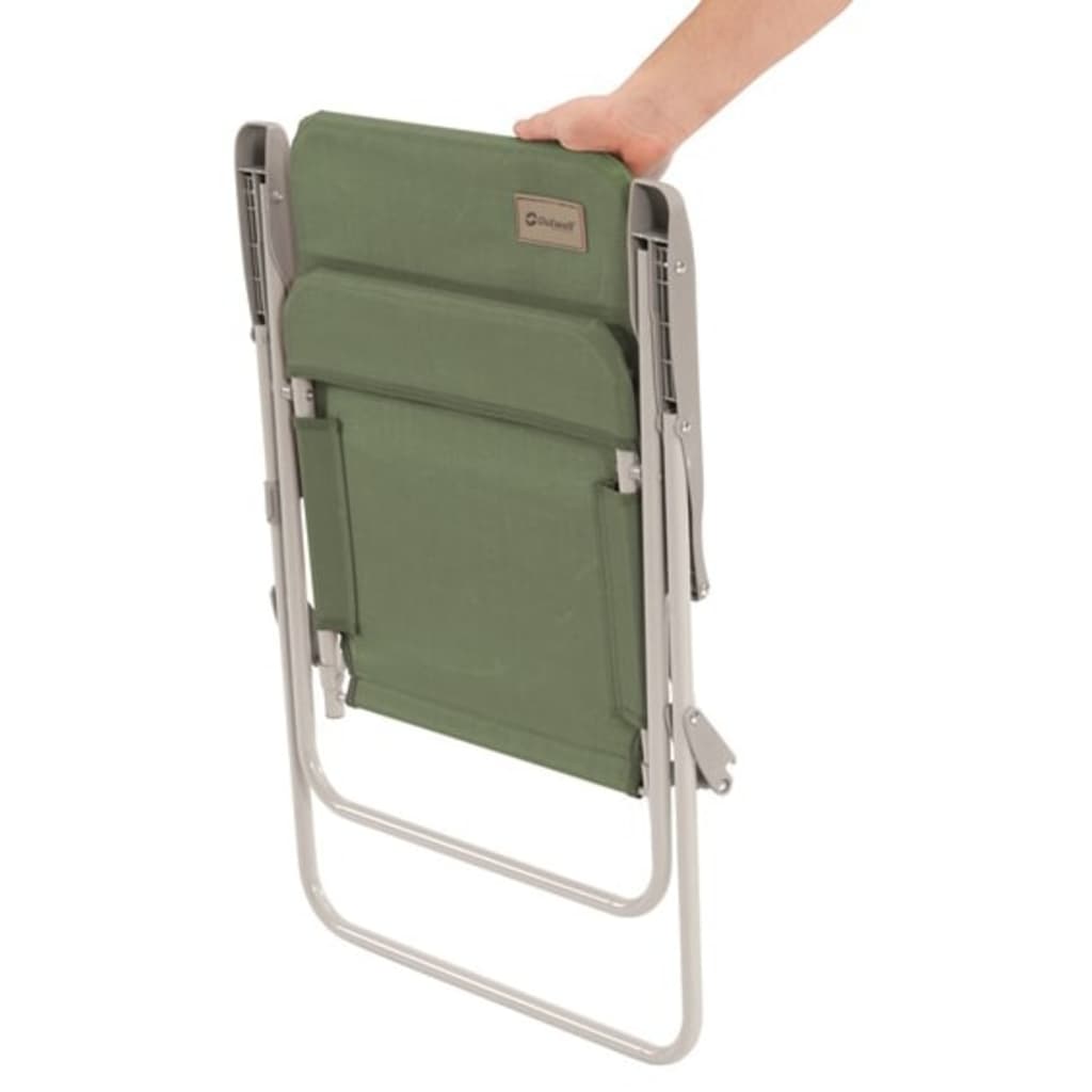Outwell Folding Camping Chair Blackpool Vineyard Green
