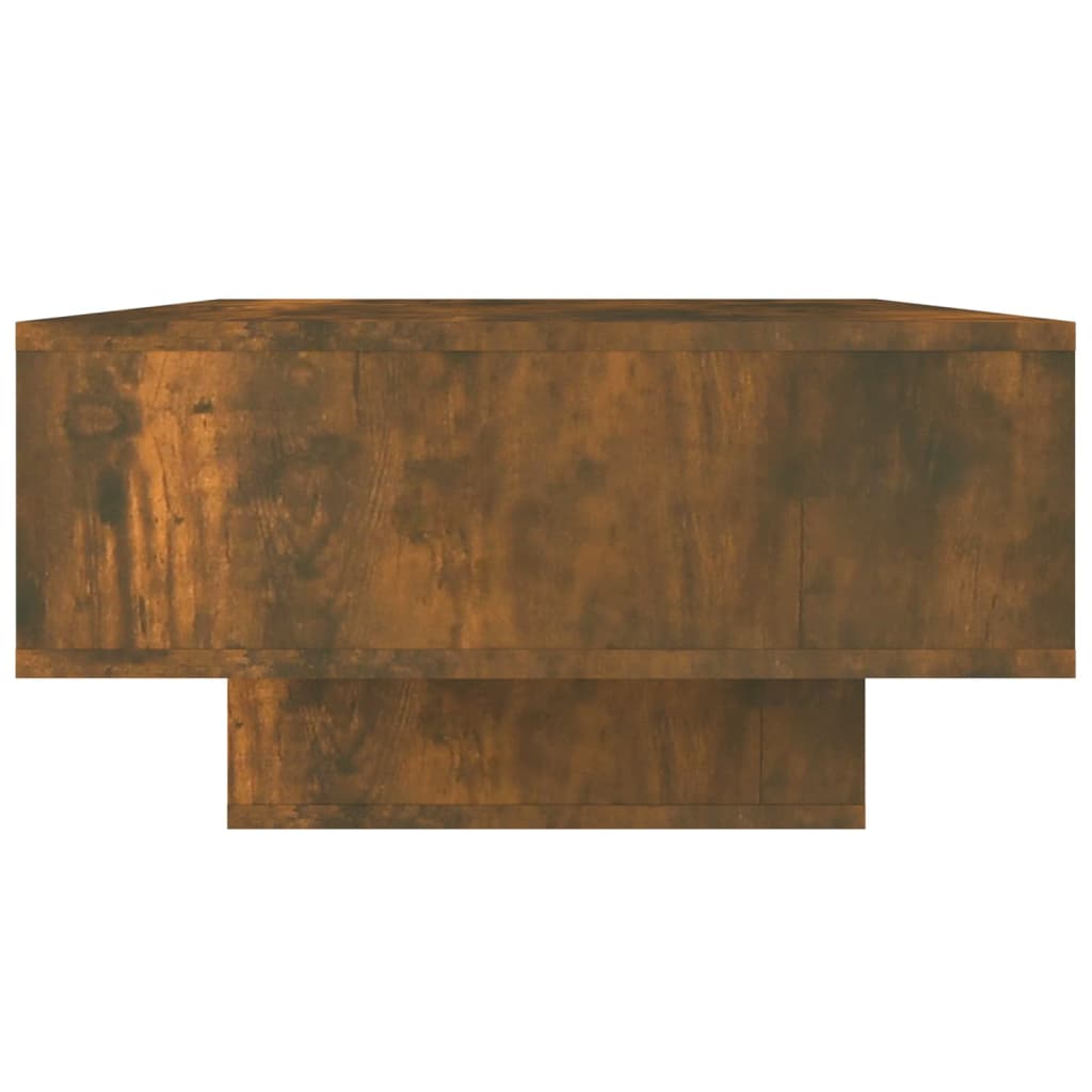 vidaXL Coffee Table Smoked Oak 105x55x32 cm Engineered Wood