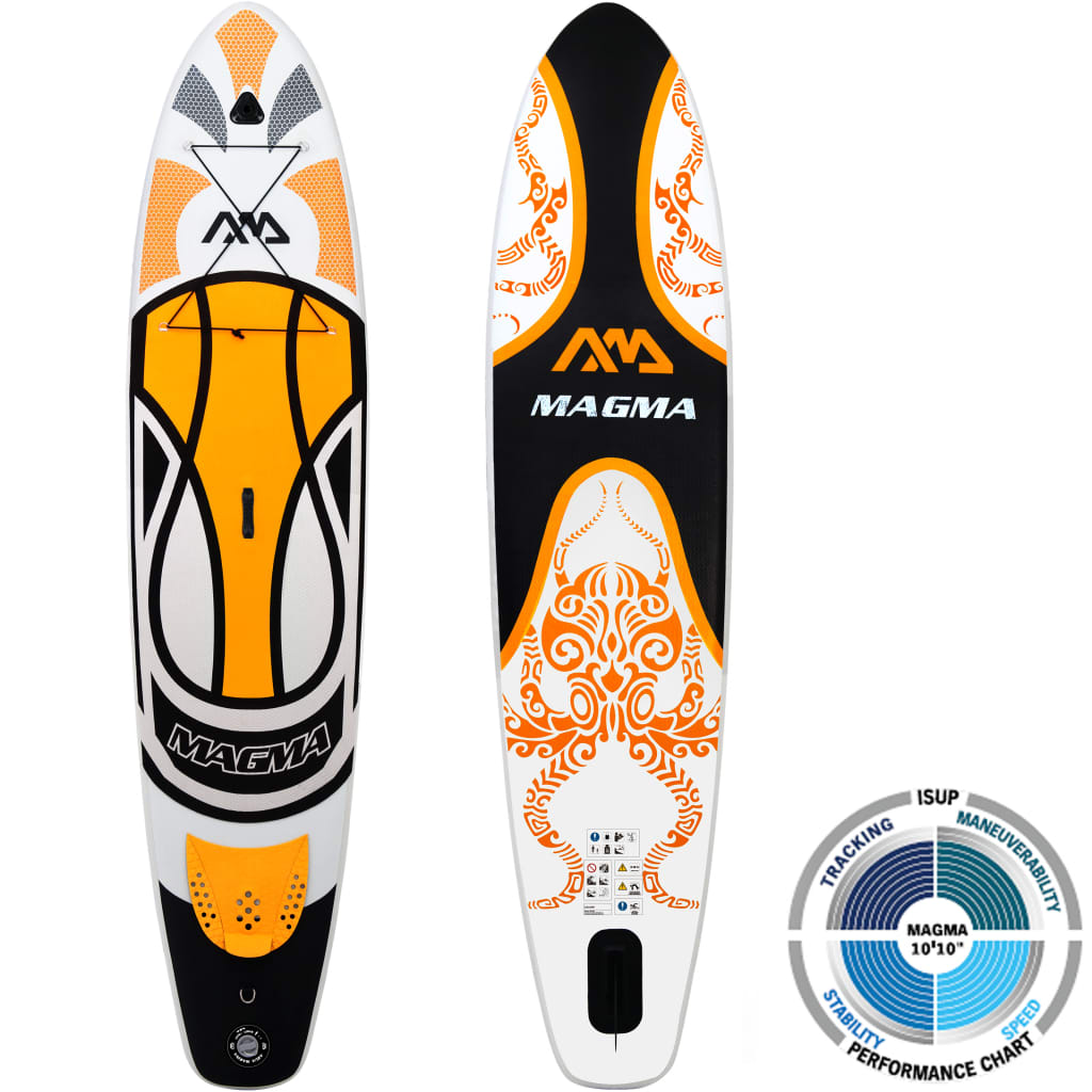 Aqua Marina SUP Board Magma Orange 330x75x15 cm