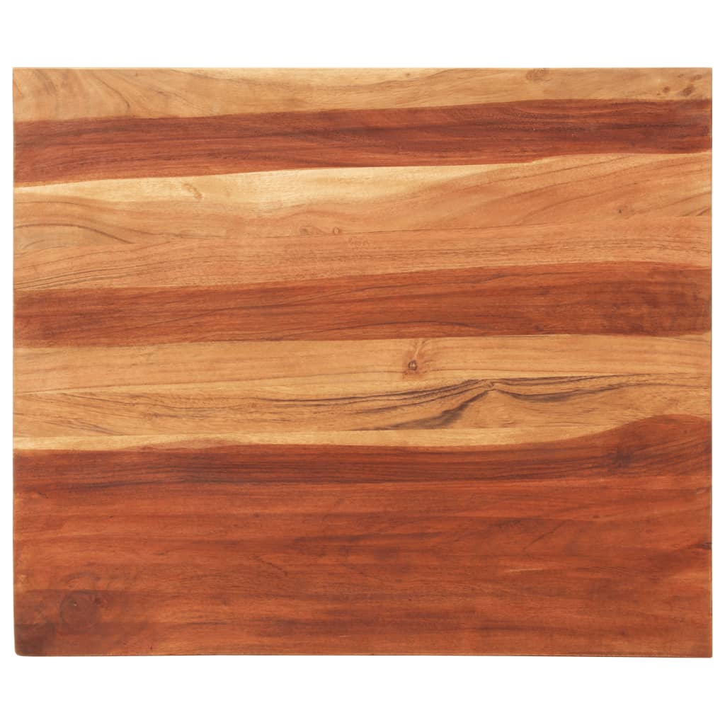 vidaXL Table Top Solid Wood Acacia 25-27 mm 60x70 cm