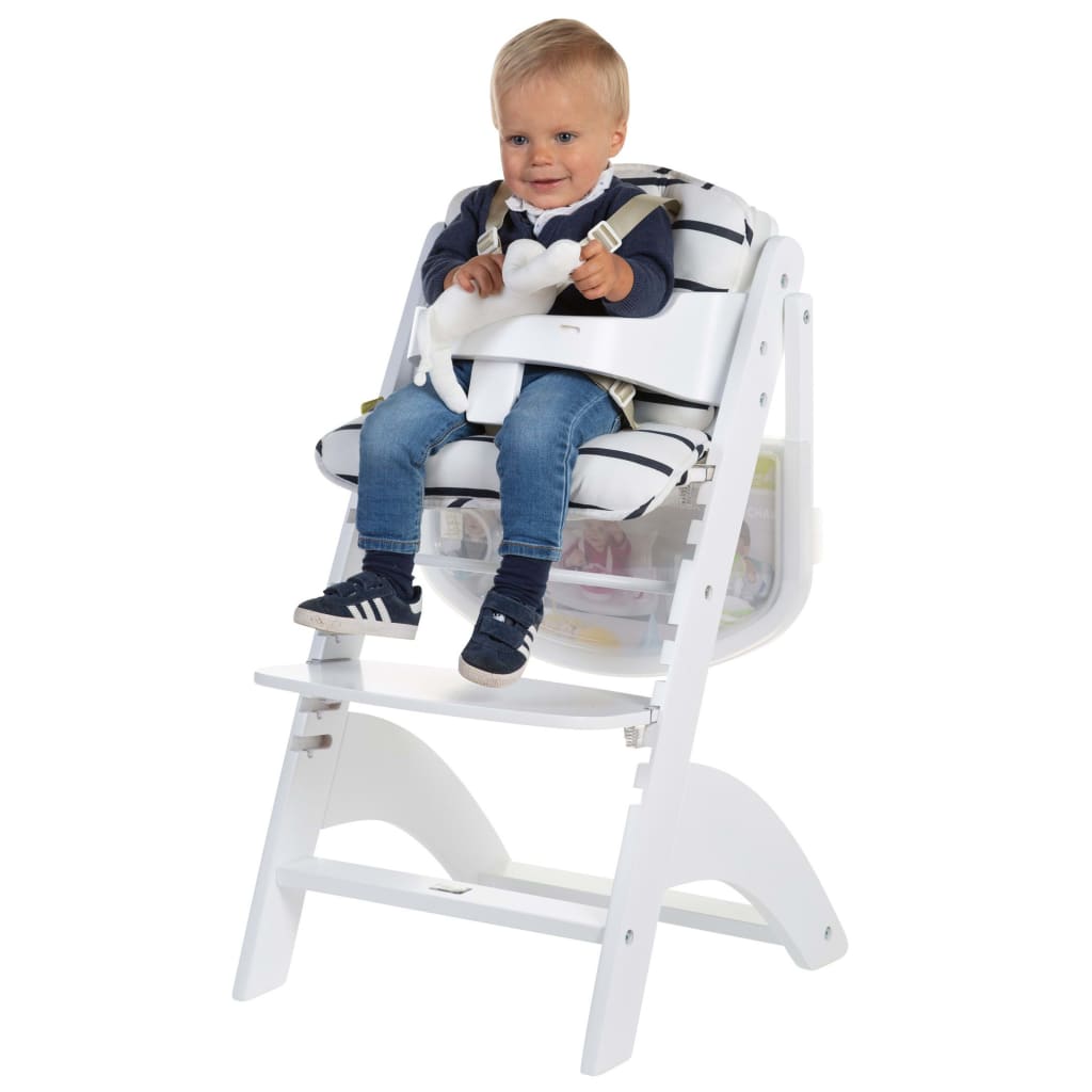 CHILDHOME 2-in-1 Baby High Chair Lambda 3 White