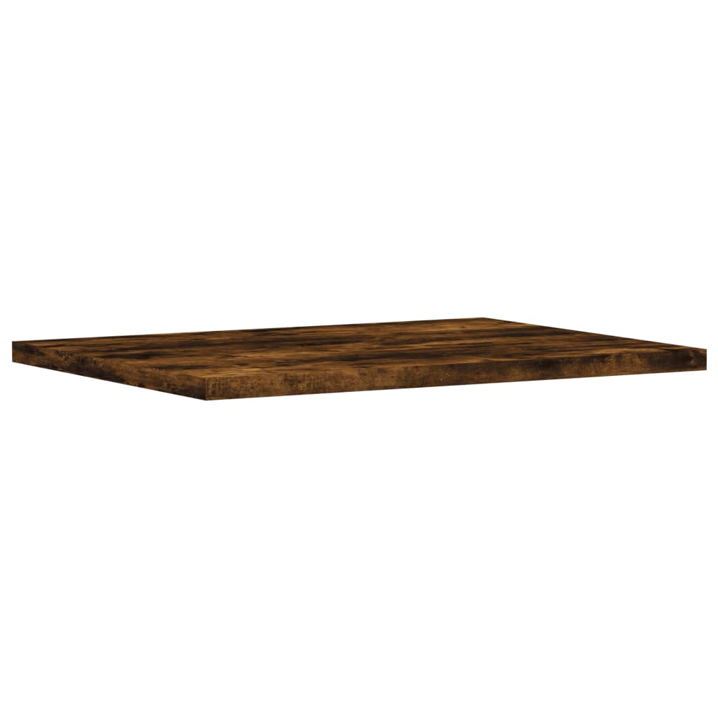 vidaXL Wall Shelves 4 pcs Smoked Oak 40x30x1.5 cm Engineered Wood