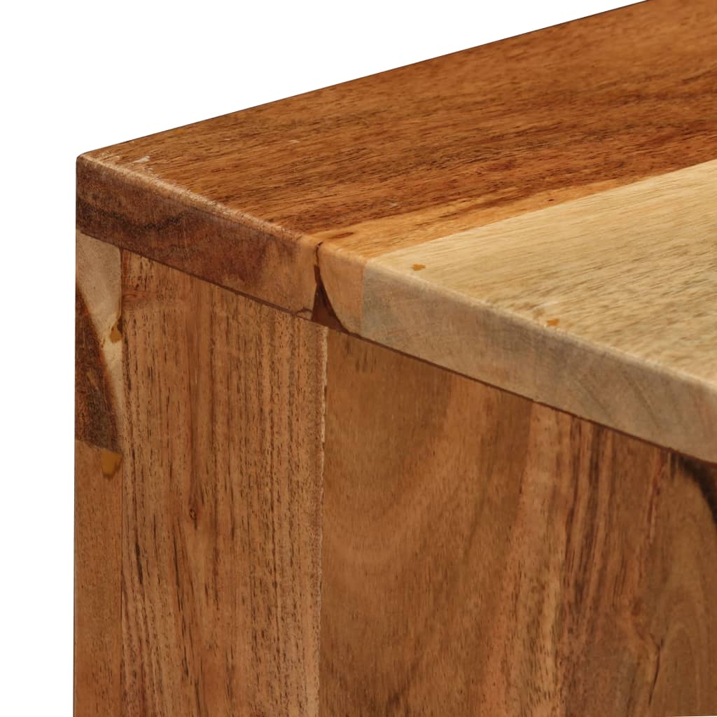 vidaXL Sideboard Solid Acacia Wood 60x35x76 cm Brown