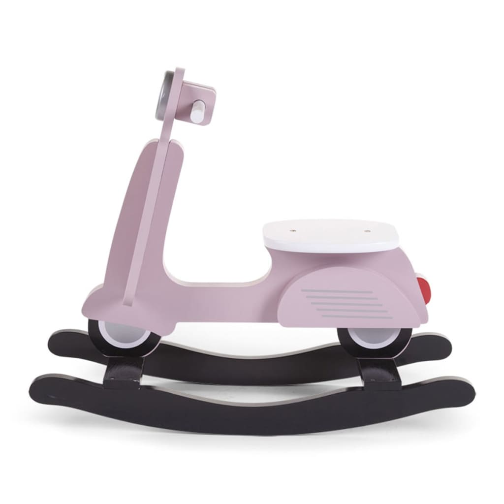 CHILDHOME Rocking Scooter Pink and Black CWRSP