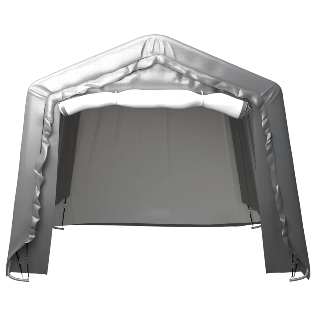 vidaXL Storage Tent 300x300 cm Steel Grey