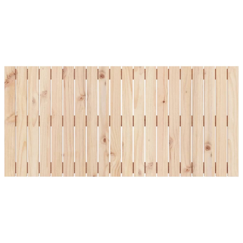 vidaXL Wall Headboard 127.5x3x60 cm Solid Wood Pine