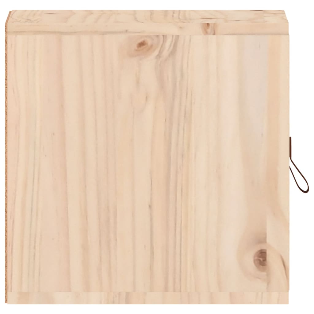vidaXL Wall Cabinet 31.5x30x30 cm Solid Wood Pine