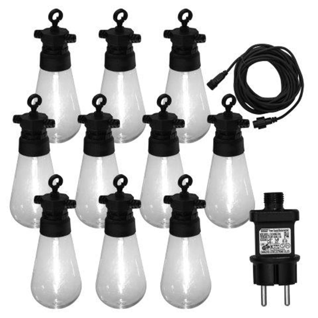 Luxform Garden Party Lights Set with 10 LEDs Hawaii