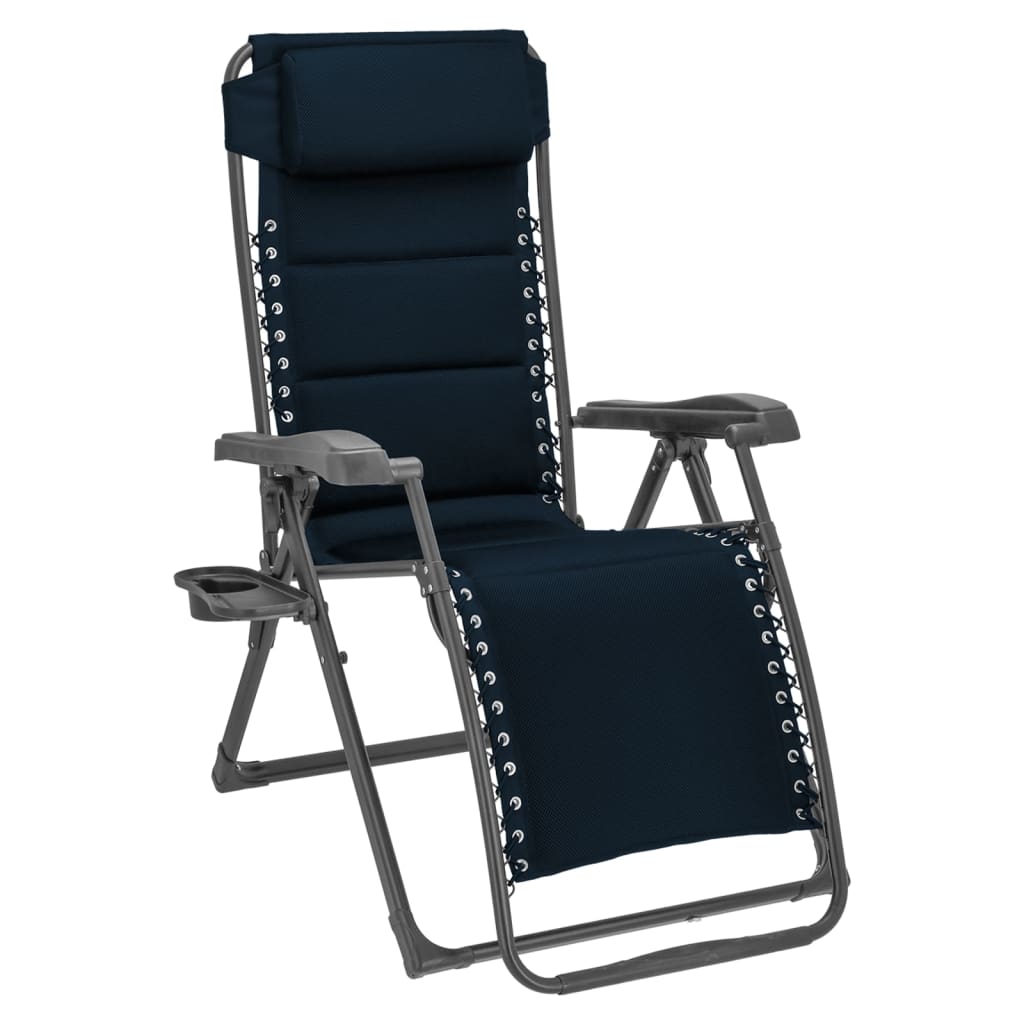 Travellife Foldable Relax Chair Barletta Relax Navy Blue