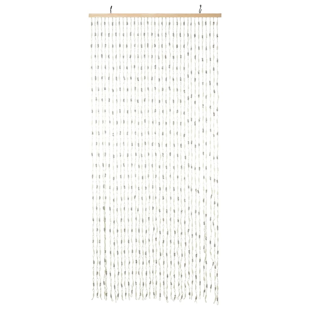 H&S Collection Door Curtain 90x200 cm Bamboo Multicolour