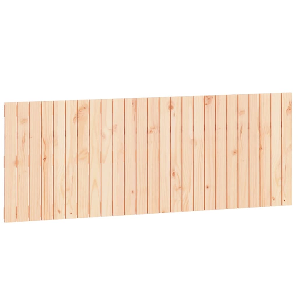 vidaXL Wall Headboard 159.5x3x60 cm Solid Wood Pine